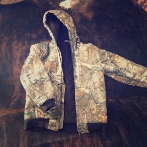 Boys Carhartt Real Tree Camo Jacket